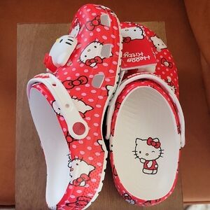 Hello Kitty Polka Dot Red CROCS